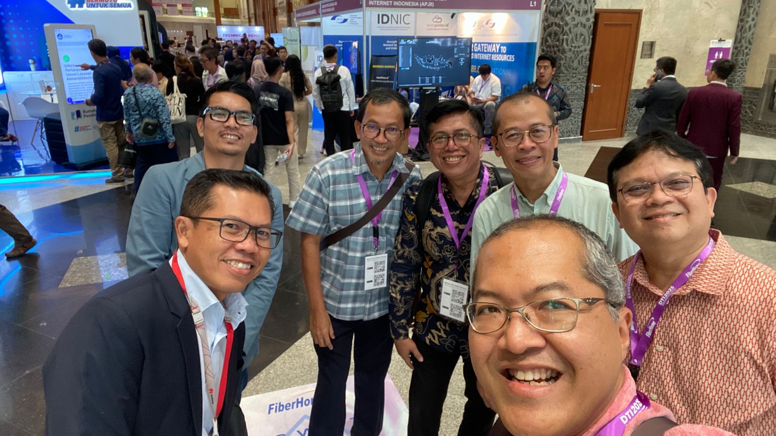 Team Engagement at Industry Event